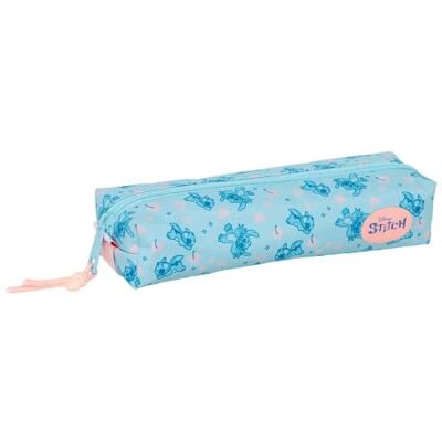 safta Federtasche Stitch Ohana, 1 Fach, breites Gummiband Maße 22 x 7 x 4 cm, 40 g, Hellblau mit Details in Rosa, Polyester, für Schulstart und Grundschule, Disney-Lizenz safta Federtasche Stitch Ohana, 1 Fach, breites Gummiband Maße 22 x 7 x 4 cm, 40 g, Hellblau mit Details in Rosa, Polyester, für Schulstart und Grundschule, Disney-Lizenz