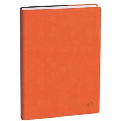 QUO VADIS Schülerkalender – 2026 – 2027 – Eurotextagenda – Tageskalender – mehrsprachig – Roma – Orange – 12 Monate von August bis Juli – 12 x 17 cm – Papier Clairefontaine weiß – hergestellt in QUO VADIS Schülerkalender – 2026 – 2027 – Eurotextagenda – Tageskalender – mehrsprachig – Roma – Orange – 12 Monate von August bis Juli – 12 x 17 cm – Papier Clairefontaine weiß – hergestellt in