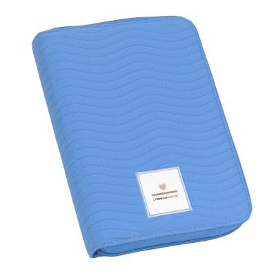 LÄSSIG Mutterpasshülle Dokumentenmappe mit Reißverschluss Blue U-Heft Hülle, Organizer für Schwangerschaftsunterlagen LÄSSIG Mutterpasshülle Dokumentenmappe mit Reißverschluss Blue U-Heft Hülle, Organizer für Schwangerschaftsunterlagen