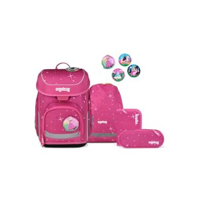 ergobag Schulranzen-Set cubo Set ZauBärschloss Pink Ergonomischer Schulranzen klassisch 5-teilig für die 1. Klasse der Grundschule ergobag Schulranzen-Set cubo Set ZauBärschloss Pink Ergonomischer Schulranzen klassisch 5-teilig für die 1. Klasse der Grundschule