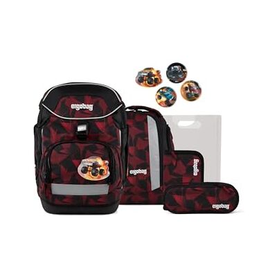 ergobag Schulranzen-Set Pack Set Ergonomischer Schulrucksack, flexibles 6-teiliges Set für die 1. Klasse Grundschule, geeignet für Mädchen und Jungen ergobag Schulranzen-Set Pack Set Ergonomischer Schulrucksack, flexibles 6-teiliges Set für die 1. Klasse Grundschule, geeignet für Mädchen und Jungen