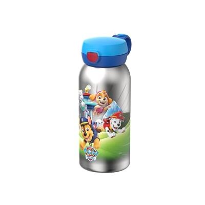 Mepal Edelstahl Trinkflasche mit Klappdeckel Campus Deckel springt per Knopfdruck auf Trinkflasche Kinder Kohlensäure Geeignet Auslaufsicher Hygienedeckel 600 ml Paw Patrol Pups Mepal Edelstahl Trinkflasche mit Klappdeckel Campus Deckel springt per Knopfdruck auf Trinkflasche Kinder Kohlensäure Geeignet Auslaufsicher Hygienedeckel 600 ml Paw Patrol Pups