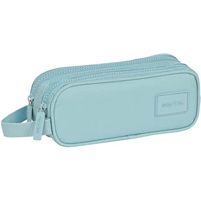 safta Basic Double Pencil Case One Size safta Basic Double Pencil Case One Size