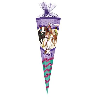 Nestler Schultüte / Zuckertüte / 85cm / eckig / "Pferde Horse Club Nestler Schultüte / Zuckertüte / 85cm / eckig / "Pferde Horse Club