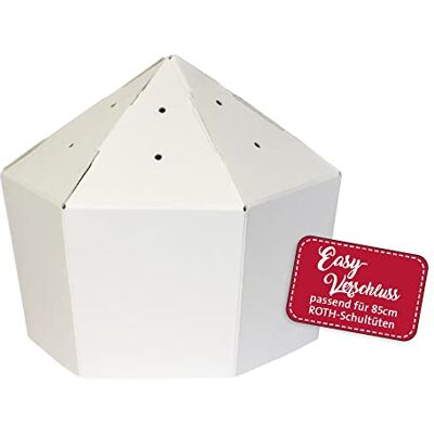 Roth Easy-Schultütenverschluss für 85 cm Schultüten, für leichtes Befestigen von Schleifen Roth Easy-Schultütenverschluss für 85 cm Schultüten, für leichtes Befestigen von Schleifen