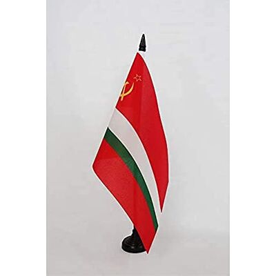 AZ FLAG Tischflagge Tadschikische Sozialistische Sowjetrepublik 21x14 cm Tadschikische Sozialistische Sowjetrepublik 1929-1990 Für innen Kommunismus Tischflagge 100D Polyester AZ FLAG Tischflagge Tadschikische Sozialistische Sowjetrepublik 21x14 cm Tadschikische Sozialistische Sowjetrepublik 1929-1990 Für innen Kommunismus Tischflagge 100D Polyester