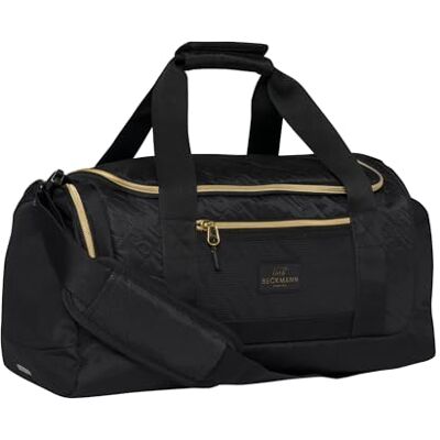 Beckmann Sport Dufflebag Black Gold Beckmann Sport Dufflebag Black Gold