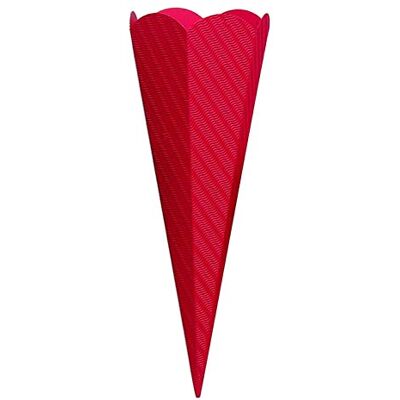 goldbuch 97853 Bastelschultüte 6-eckig, Rohling zum Selbsgestalten, Mit Steckverschluss zum Zusammenstecken, Schultüte 68 cm, Zuckertüte zur Einschulung, für Schulkinder & Berufsanfänger, Rot goldbuch 97853 Bastelschultüte 6-eckig, Rohling zum Selbsgestalten, Mit Steckverschluss zum Zusammenstecken, Schultüte 68 cm, Zuckertüte zur Einschulung, für Schulkinder & Berufsanfänger, Rot