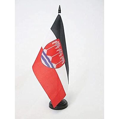 AZ FLAG Tischflagge Deutsch-Samoa 21x14 cm Polyester 100D Kunststoffsockel Für innen deutsche Kolonie Tischflagge genähte Ausführung mit verstärkten Kanten mit Kunststoffstab 100D Polyester AZ FLAG Tischflagge Deutsch-Samoa 21x14 cm Polyester 100D Kunststoffsockel Für innen deutsche Kolonie Tischflagge genähte Ausführung mit verstärkten Kanten mit Kunststoffstab 100D Polyester