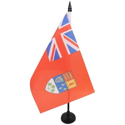 AZ FLAG Tischflagge Kanada Red Ensign WWII 21x14 cm Kunststoffsockel Für innen Kanadische Tischflagge Canadian WWII genähte Ausführung mit verstärkten Kanten mit Kunststoffstab 100D Polyester AZ FLAG Tischflagge Kanada Red Ensign WWII 21x14 cm Kunststoffsockel Für innen Kanadische Tischflagge Canadian WWII genähte Ausführung mit verstärkten Kanten mit Kunststoffstab 100D Polyester