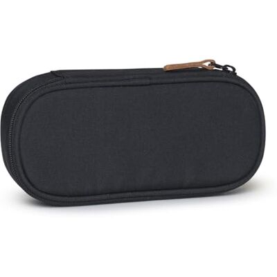 Beckmann City Oval Pencil Case Black Beckmann City Oval Pencil Case Black