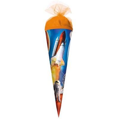 Roth Schultüte klein Weltraum 35 cm rund Tüllverschluss Zuckertüte Weltraum Schulanfang Roth Schultüte klein Weltraum 35 cm rund Tüllverschluss Zuckertüte Weltraum Schulanfang