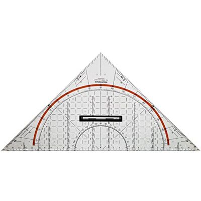 Rumold TZ- und Geometriedreieck (325mm mit Griff) Rumold TZ- und Geometriedreieck (325mm mit Griff)