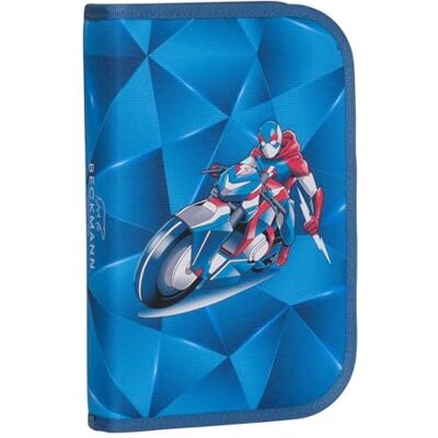 Beckmann Federmäppchen Pencil Case Blue Lightning blau Beckmann Federmäppchen Pencil Case Blue Lightning blau