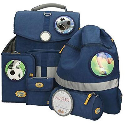 SCHOOL-MOOD 6-teiliges Schulranzenset Timeless ECO 2019 Nachhaltig, Ergonomisch 24 Liter Füllvolumen Verschiedene Modelle (Noah) SCHOOL-MOOD 6-teiliges Schulranzenset Timeless ECO 2019 Nachhaltig, Ergonomisch 24 Liter Füllvolumen Verschiedene Modelle (Noah)