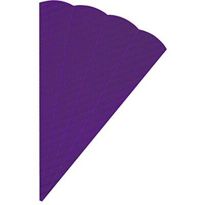 folia 92031 Schultüten Rohlinge, aus 3D Wellpappe, lila, 5 Tüten, Höhe 68 cm, Durchmesser 20 cm zur Erstellung einer individuellen selbst gebastelten Zuckertüte folia 92031 Schultüten Rohlinge, aus 3D Wellpappe, lila, 5 Tüten, Höhe 68 cm, Durchmesser 20 cm zur Erstellung einer individuellen selbst gebastelten Zuckertüte