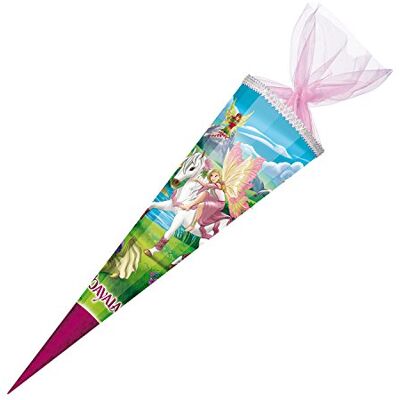 Nestler Schultüte / Zuckertüte / 85cm / eckig / "Bayala Nestler Schultüte / Zuckertüte / 85cm / eckig / "Bayala