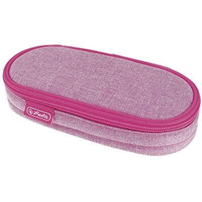 Herlitz 50038930 Faulenzer Etui, Knitted Rose, 1 Stück, Mehrfarbig Herlitz 50038930 Faulenzer Etui, Knitted Rose, 1 Stück, Mehrfarbig
