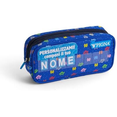 Pigna , Federmäppchen Electronic Games, personalisierbar, Packung mit 1 Stück Pigna , Federmäppchen Electronic Games, personalisierbar, Packung mit 1 Stück