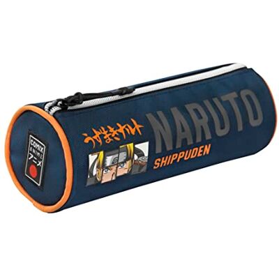COMIX Linie Anime, Federmäppchen für die Schule Naruto Shippuden, ideal für die Aufbewahrung von Schreibwaren, mit Trennwand innen mit elastischen Schlaufen und Reißverschluss, 22 x 8 x 8 cm COMIX Linie Anime, Federmäppchen für die Schule Naruto Shippuden, ideal für die Aufbewahrung von Schreibwaren, mit Trennwand innen mit elastischen Schlaufen und Reißverschluss, 22 x 8 x 8 cm