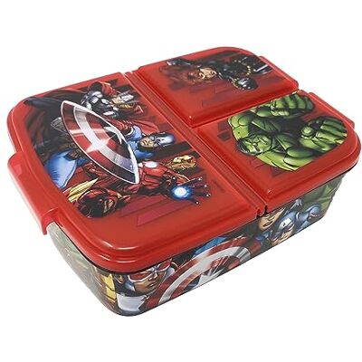 Theonoi Brotdose für Kinder – Lunchbox mit 3 Fächern & Unterteilung – BPA-freie Sandwichbox für Schule & Kindergarten – Pikachu Design (Avengers Heroes) Theonoi Brotdose für Kinder – Lunchbox mit 3 Fächern & Unterteilung – BPA-freie Sandwichbox für Schule & Kindergarten – Pikachu Design (Avengers Heroes)