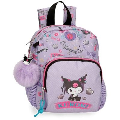 Pepe Jeans Kuromi Sanrio Retropop Freizeitrucksack Klein Lila 19x24x10 cm Polyester 4,6L Pepe Jeans Kuromi Sanrio Retropop Freizeitrucksack Klein Lila 19x24x10 cm Polyester 4,6L