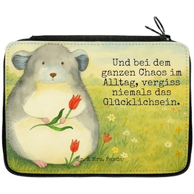 Panda Federmappe Chinchilla Blume Design Geschenk, Büro, Federmäppchen, Kummer, Mäppchen, Etui, Glücklichsein, Lustige Sprüche, Chinchillas, Federtasche, Stifteetui, Chaos Panda Federmappe Chinchilla Blume Design Geschenk, Büro, Federmäppchen, Kummer, Mäppchen, Etui, Glücklichsein, Lustige Sprüche, Chinchillas, Federtasche, Stifteetui, Chaos