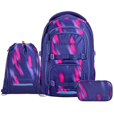 Coocazoo Porter Schulrucksack Set 3tlg. inkl. Sportbeutel (Aurora Glow) Coocazoo Porter Schulrucksack Set 3tlg. inkl. Sportbeutel (Aurora Glow)
