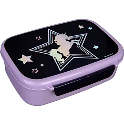 Scooli Lunchbox Lila/Schwarz mit Dinosaurier - Brotzeitdose Scooli Lunchbox Lila/Schwarz mit Dinosaurier - Brotzeitdose