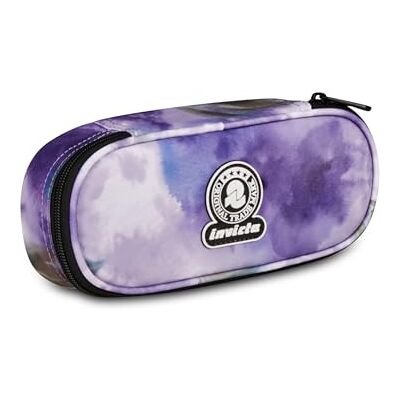 Invicta Mäppchen Round Plus, Ideal für Bleistifte, Filzstiften, Zubehör, Etui für Schreibwaren, Schulmaterial, Schule und Freizeit, Paint and Flowers, Mädchen und Jungen, violett Invicta Mäppchen Round Plus, Ideal für Bleistifte, Filzstiften, Zubehör, Etui für Schreibwaren, Schulmaterial, Schule und Freizeit, Paint and Flowers, Mädchen und Jungen, violett