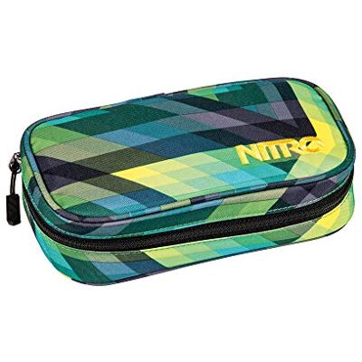 NITRO Snowboards 2018 Federmäppchen, 21 cm, Grün (Geo Verde) NITRO Snowboards 2018 Federmäppchen, 21 cm, Grün (Geo Verde)