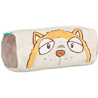 NICI 39041 Schlampermäppchen Plüsch, beige/grau/orange NICI 39041 Schlampermäppchen Plüsch, beige/grau/orange