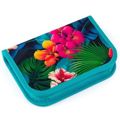 TOPGAL Penn Federmäppchen für Mädchen/Kinder mit Zwei Klappen, gepolstert, mit Stundenplan und Gummischlaufen. (Penn 24004) TOPGAL Penn Federmäppchen für Mädchen/Kinder mit Zwei Klappen, gepolstert, mit Stundenplan und Gummischlaufen. (Penn 24004)