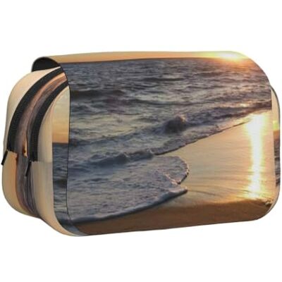 kkvhhyuo Kinder-Federmäppchen, Flip-Top-Stiftbox, niedliches Stifteetui für Schule, Bürobedarf (schöne Flasche), Strand Sonnenuntergang, One Size, Taschen-Organizer kkvhhyuo Kinder-Federmäppchen, Flip-Top-Stiftbox, niedliches Stifteetui für Schule, Bürobedarf (schöne Flasche), Strand Sonnenuntergang, One Size, Taschen-Organizer