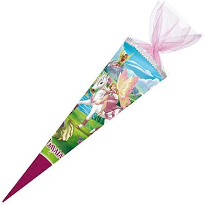 Nestler 5709555s Schultüte Schleich-Bayala mit Glitzer, 70 cm, rund Nestler 5709555s Schultüte Schleich-Bayala mit Glitzer, 70 cm, rund
