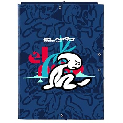 safta -M068 El Niño Paradise Dokumentenmappe mit 3 Klappen, ideal für Kinder verschiedener Altersgruppen, bequem und vielseitig, Qualität und Widerstandsfähigkeit, 26 x 36,5 cm, Marineblau, Standard safta -M068 El Niño Paradise Dokumentenmappe mit 3 Klappen, ideal für Kinder verschiedener Altersgruppen, bequem und vielseitig, Qualität und Widerstandsfähigkeit, 26 x 36,5 cm, Marineblau, Standard