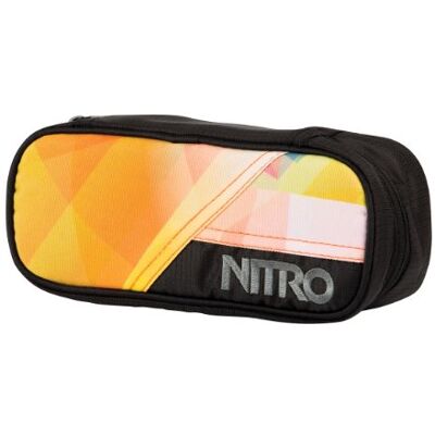 NITRO Pencil Case, Federmäppchen, Schlampermäppchen, Faulenzer Box, Federmappe, Stifte Etui, Abstract, Pink NITRO Pencil Case, Federmäppchen, Schlampermäppchen, Faulenzer Box, Federmappe, Stifte Etui, Abstract, Pink