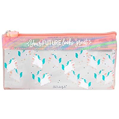 Mr. Wonderful Mr Wonderful Federmäppchen Einhorn Your Future Looks Great WOA11158EM, Einhorn, Modern Mr. Wonderful Mr Wonderful Federmäppchen Einhorn Your Future Looks Great WOA11158EM, Einhorn, Modern