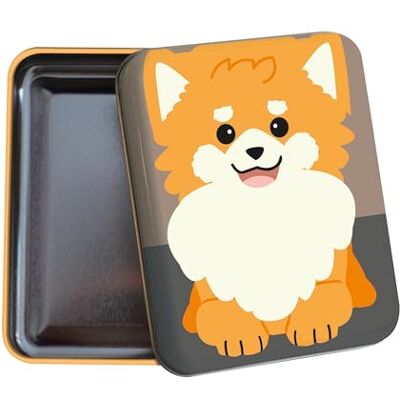 QUO VADIS Kollektion: Kawaii Box mit guten Punkten, 8 x 10 x 2,5 cm, Hund QUO VADIS Kollektion: Kawaii Box mit guten Punkten, 8 x 10 x 2,5 cm, Hund