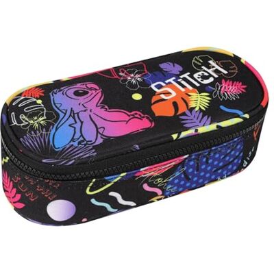 CoolPack Etuibox Campus Disney Stitch Black – Federmäppchen mit Trennklappe – aufrecht stehend CoolPack Etuibox Campus Disney Stitch Black – Federmäppchen mit Trennklappe – aufrecht stehend