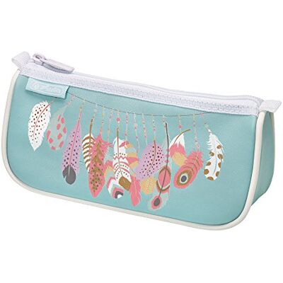 Herlitz Faulenzer Sport Federmäppchen, 22 cm, Feather Herlitz Faulenzer Sport Federmäppchen, 22 cm, Feather