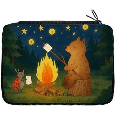 Panda Federmappe Bär & Marienkäfer Lagerfeuer Design Geschenk, Schlampermäppchen, Stiftemappe, Teddy, Bleistiftetui, Federtasche, Mäppchen, Federmäppchen Panda Federmappe Bär & Marienkäfer Lagerfeuer Design Geschenk, Schlampermäppchen, Stiftemappe, Teddy, Bleistiftetui, Federtasche, Mäppchen, Federmäppchen