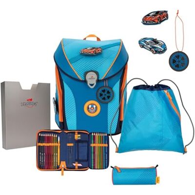 DerDieDas ErgoFlex MAX Superflash Schulranzenset 5-teilig Supercar DerDieDas ErgoFlex MAX Superflash Schulranzenset 5-teilig Supercar