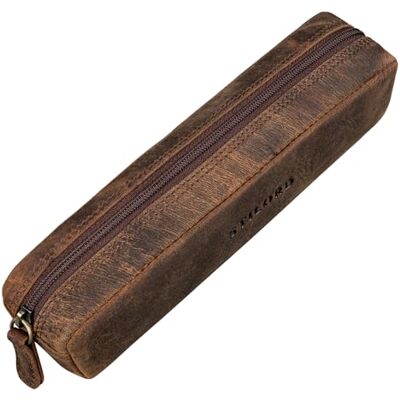 STILORD Preston Etui aus Leder Federmäppchen Vintage Vintage Lederetui Stifterolle Retro Schlamperrolle Damen Herren Faulenzer Echtleder Farbe:schwarz STILORD Preston Etui aus Leder Federmäppchen Vintage Vintage Lederetui Stifterolle Retro Schlamperrolle Damen Herren Faulenzer Echtleder Farbe:schwarz