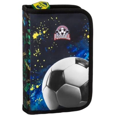 Derform Fussball Federtasche Federmappe gefüllt Federmäppchen Schlamper Football Derform Fussball Federtasche Federmappe gefüllt Federmäppchen Schlamper Football