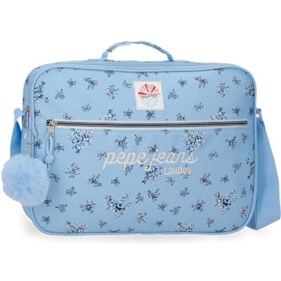 Pepe Jeans Olivia Geldbörse für den außerschulischen Unterricht, 38 x 28 x 6 cm, Polyester, 6.38L von Joumma Bags, hellblau Pepe Jeans Olivia Geldbörse für den außerschulischen Unterricht, 38 x 28 x 6 cm, Polyester, 6.38L von Joumma Bags, hellblau