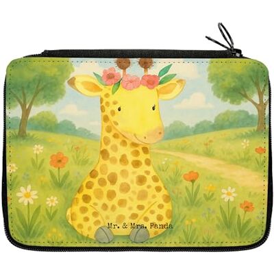 Panda Mäppchen Giraffe Blumenkranz Design Geschenk, Stiftemappe, Abenteurer, Freundin, Federtasche, Etui, Afrika, Schlampermäppchen, Schlamper, Selbstliebe, Federmappe Panda Mäppchen Giraffe Blumenkranz Design Geschenk, Stiftemappe, Abenteurer, Freundin, Federtasche, Etui, Afrika, Schlampermäppchen, Schlamper, Selbstliebe, Federmappe