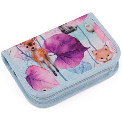 TOPGAL Penn Federmäppchen für Mädchen/Kinder mit Zwei Klappen, gepolstert, mit Stundenplan und Gummischlaufen. (Penn 25002) TOPGAL Penn Federmäppchen für Mädchen/Kinder mit Zwei Klappen, gepolstert, mit Stundenplan und Gummischlaufen. (Penn 25002)