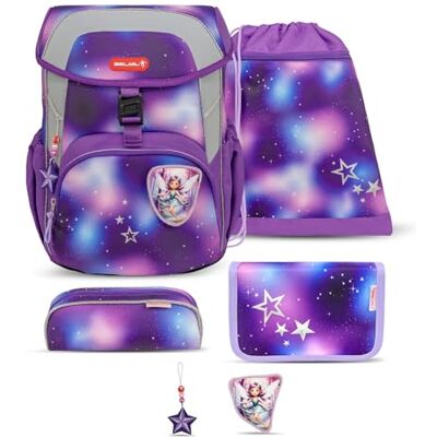 Belmil Maxi Schulranzen Set 5-teilig mit Brustgurt (405-83/AG/S) (Shining Fairy) Belmil Maxi Schulranzen Set 5-teilig mit Brustgurt (405-83/AG/S) (Shining Fairy)