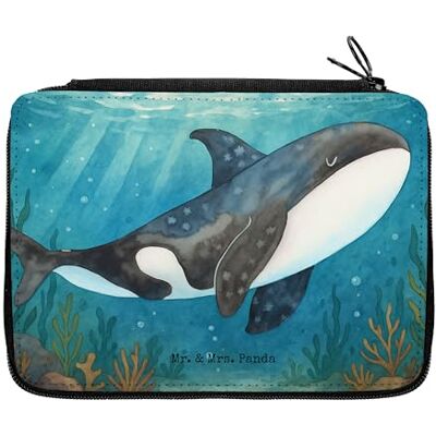 Panda Etui Orca Design Geschenk, Meer, Neustart, Federtasche, Schulmäppchen, Wal, Orcas, Schreibmappe, Arbeit, Mäppchen, Federmäppchen Panda Etui Orca Design Geschenk, Meer, Neustart, Federtasche, Schulmäppchen, Wal, Orcas, Schreibmappe, Arbeit, Mäppchen, Federmäppchen